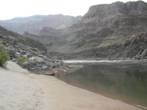 Colorado River at the Bottom of Grand Canyon