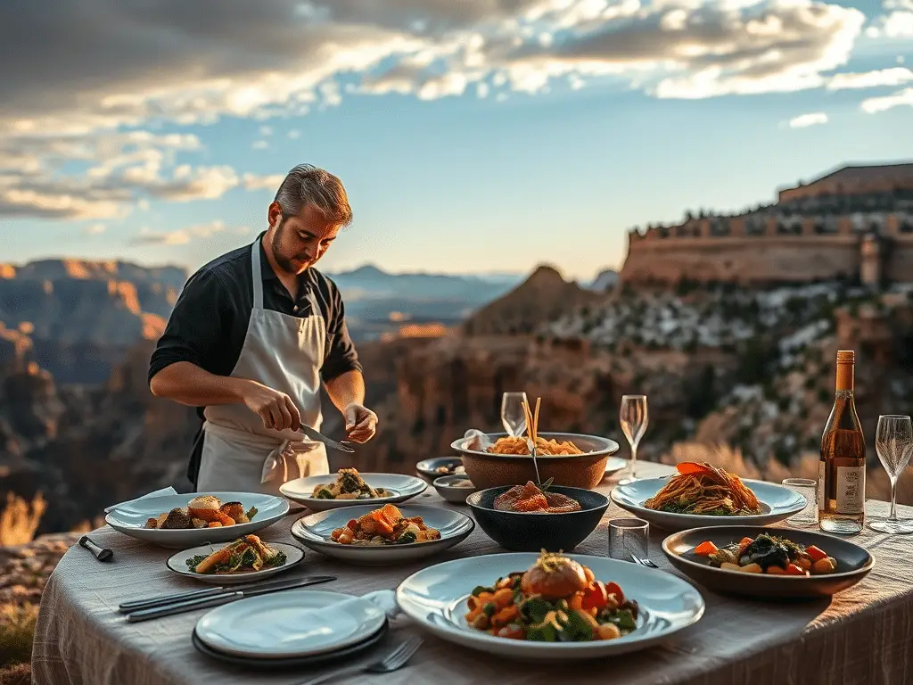 private hiking tours and upscale picnics in rocky mountain and grand canyon